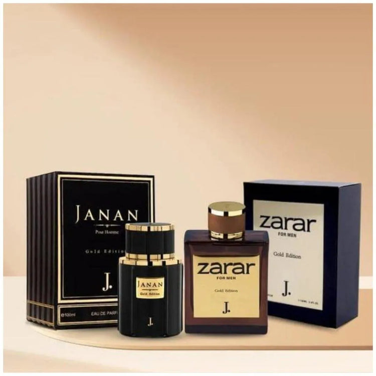 Mood Enhancing Citrus Perfume Set for Men Black