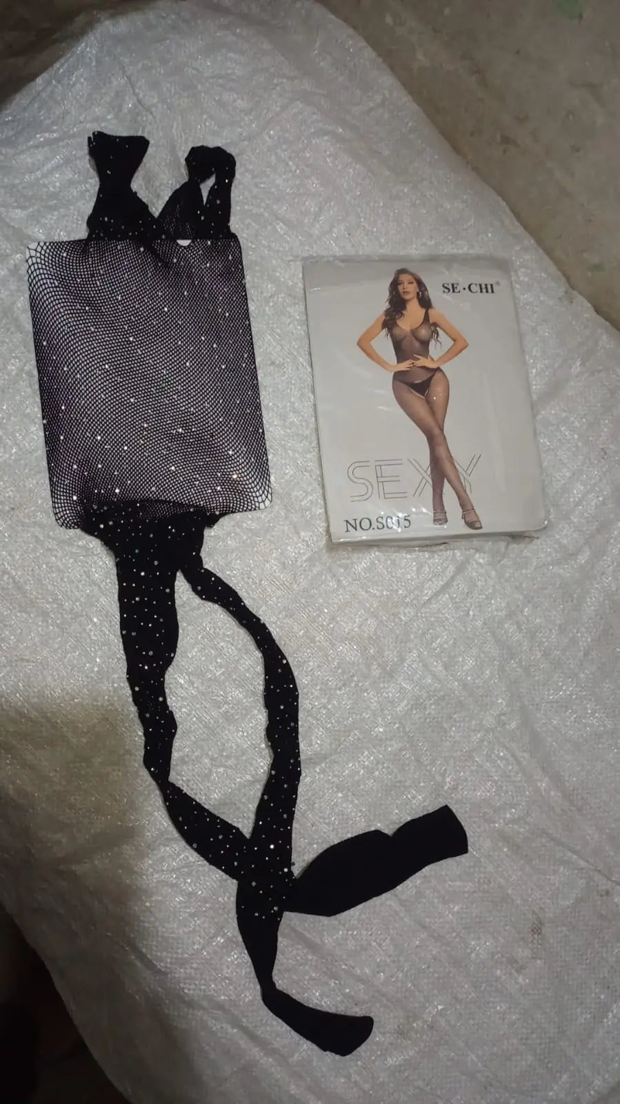 Net Plain Comfortable Body Stocking Fishnet / Nighty