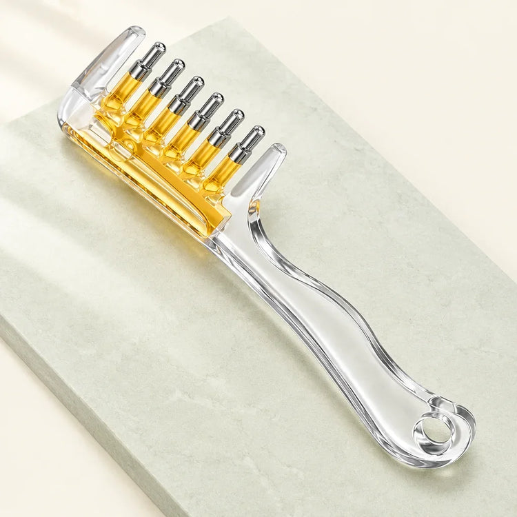 [Scale AI] catalog_packshot, Essential Oil Infusion Comb & Hair Oil Applicator