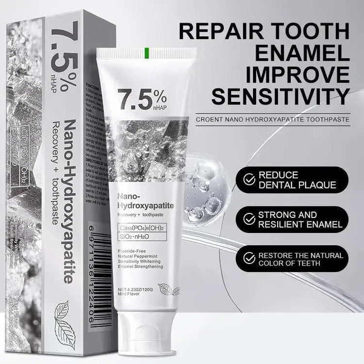 7.5% Nano Hydroxyapatite Teeth Whitening Toothpaste 120GM