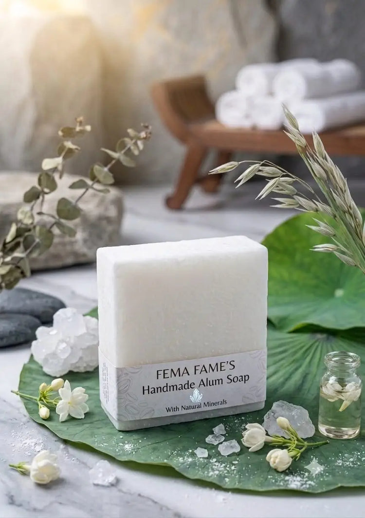 Alum Soap (Phitkari Sabun) - Taiyba Cosmetics