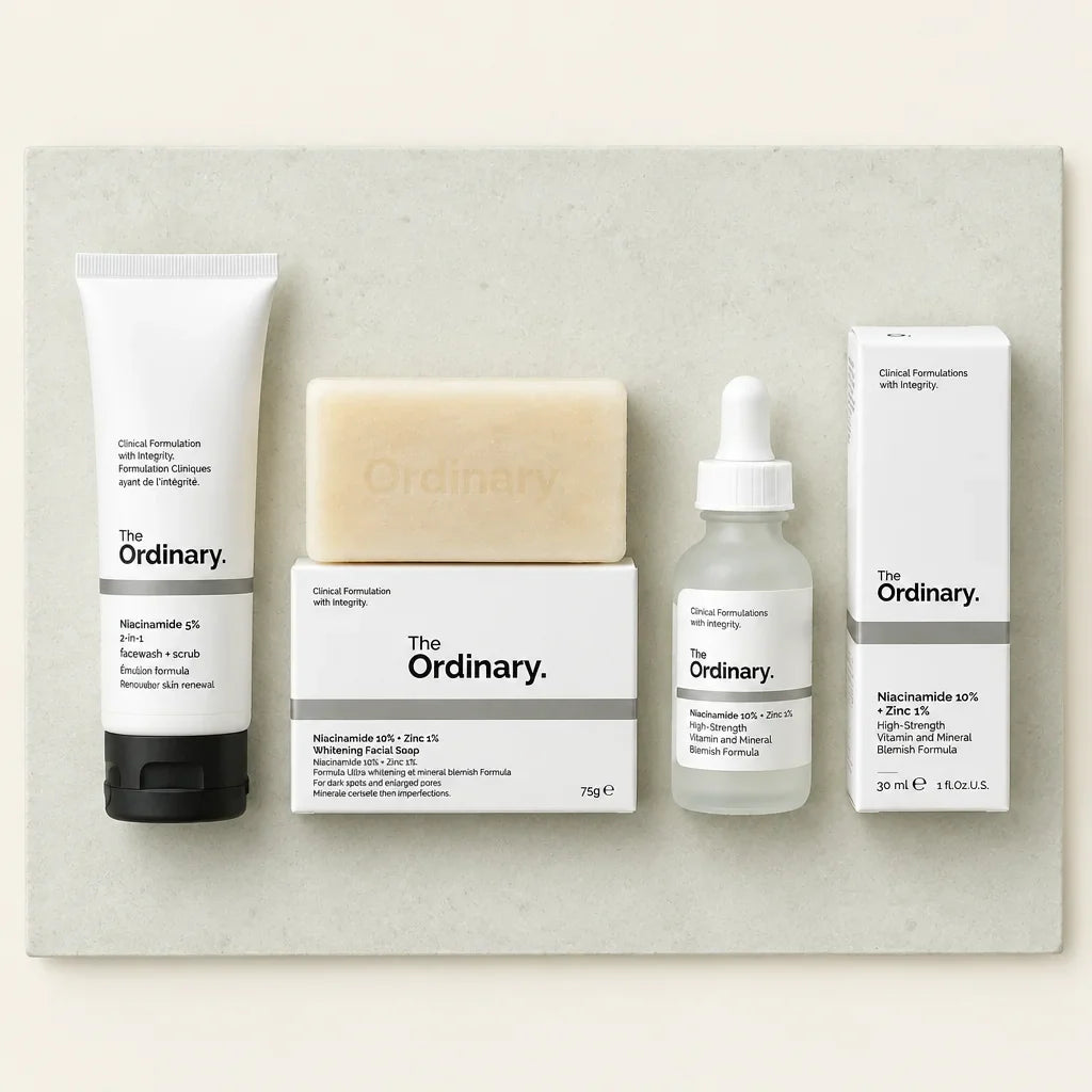 [Scale AI] flat_lay, 3 in 1 Skincare Bundle
